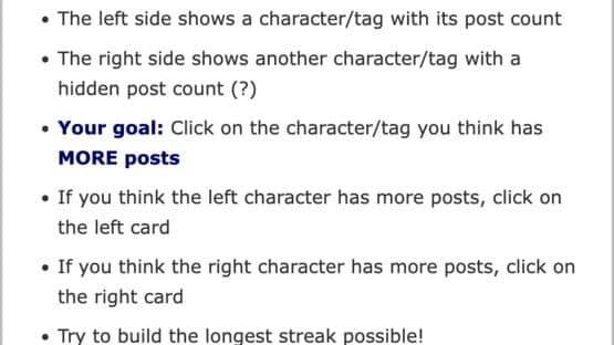 Rule34dle screenshot 2