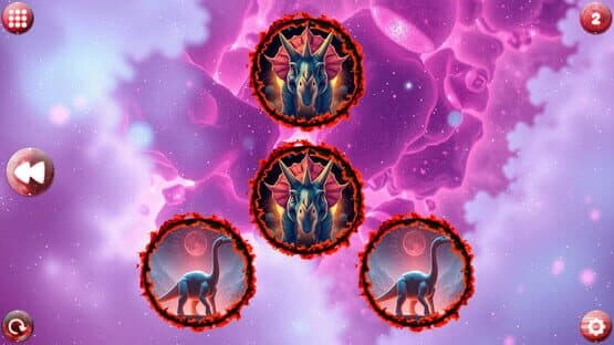 Space Memory: Dinosaurs screenshot 1