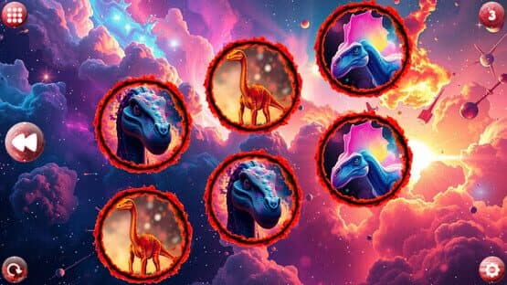 Space Memory: Dinosaurs screenshot 2