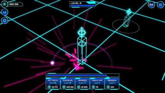 Idle Geometry Defense screenshot 1