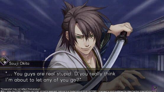 Hakuoki: Kyoto Winds screenshot 5