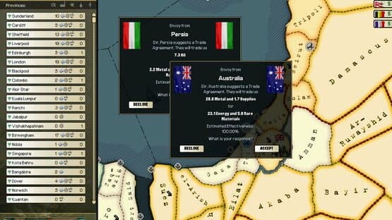 Hearts of Iron II screenshot 1