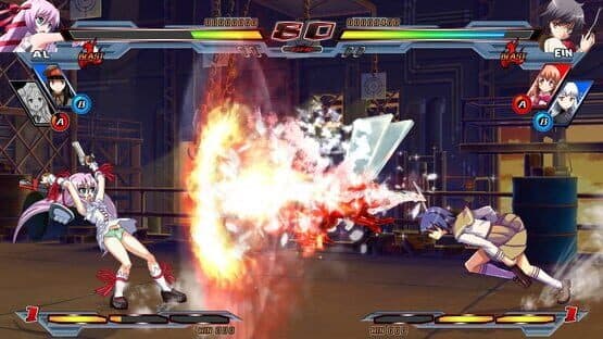 Nitroplus Blasterz: Heroines Infinite Duel screenshot 2