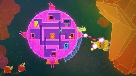 Lovers in a Dangerous Spacetime screenshot 3