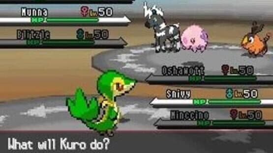 Pokémon White Version screenshot 1