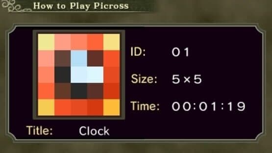 My Nintendo Picross: The Legend of Zelda Twilight Princess screenshot 5