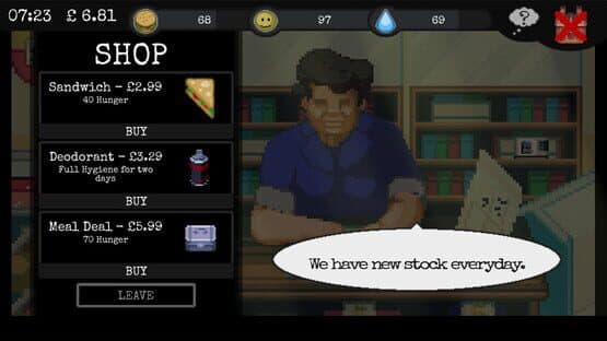 Change: A Homeless Survival Experience screenshot 1