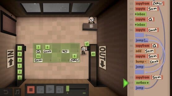 Human Resource Machine screenshot 1