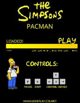 The Simpsons Pacman cover art