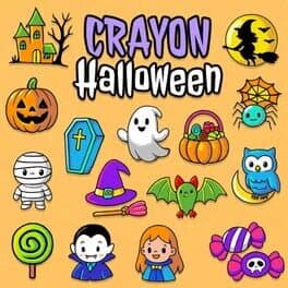 Crayon Halloween cover art