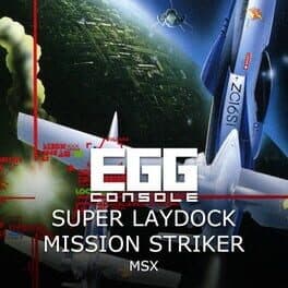 Eggconsole Super Laydock Mission Striker MSX cover art