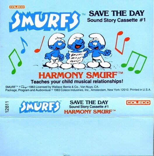 Smurfs Save the Day: Harmony Smurf cover art