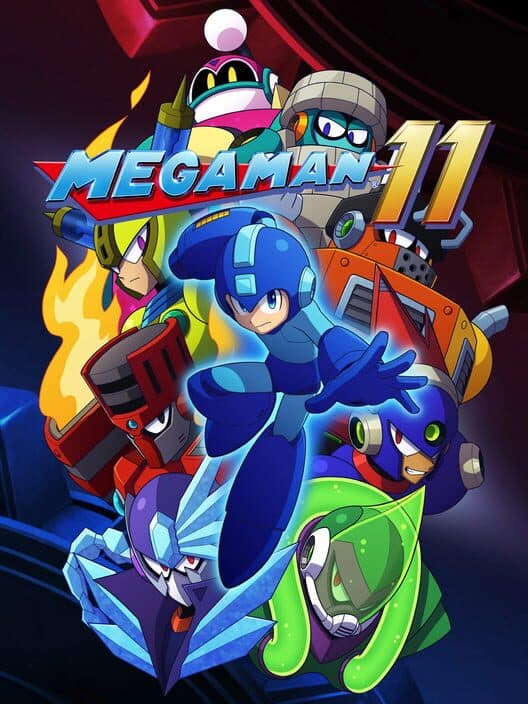 Mega Man 11 cover art