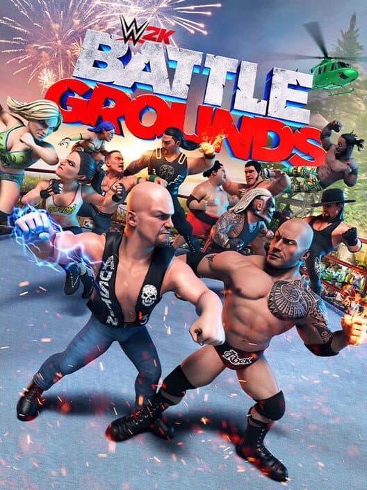 WWE 2K Battlegrounds cover art
