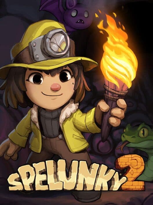 Spelunky 2 cover art