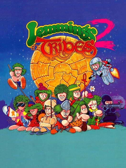 Lemmings 2: The Tribes cover art
