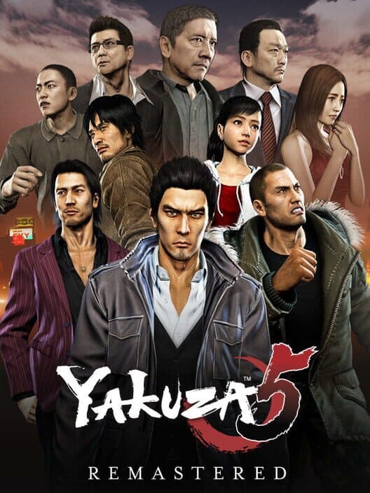 Yakuza 5 Remastered cover art