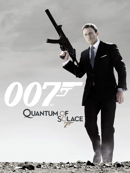 James Bond 007: Quantum of Solace cover art