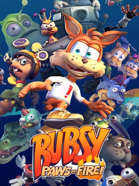 Bubsy: Paws on Fire! cover art