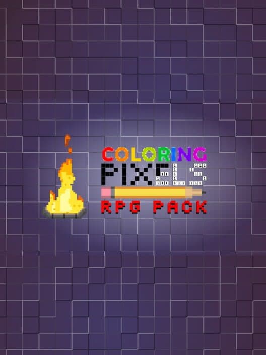 Coloring Pixels: RPG Book cover art