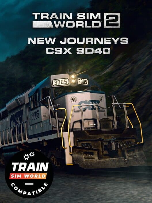 Train Sim World 2: New Journeys CSX SD40 cover art