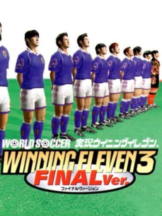 World Soccer Jikkyou Winning Eleven 3: Final Ver. cover art