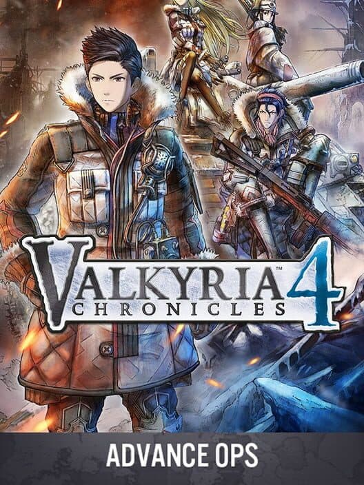 Valkyria Chronicles 4: Advance Ops cover art