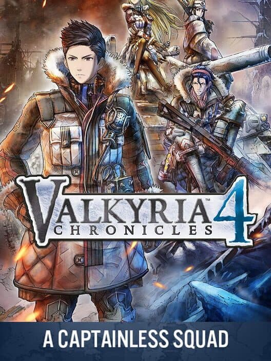 Valkyria Chronicles 4: A Captainless Squad cover art