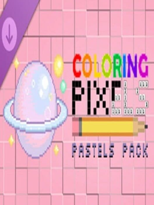 Coloring Pixels: Pastels Pack cover art
