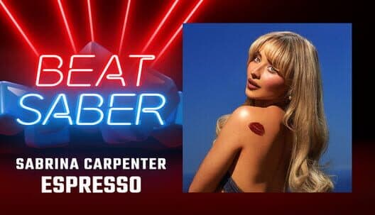 Beat Saber: Sabrina Carpenter - "Espresso" cover art