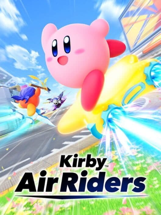 Kirby Air Riders cover art