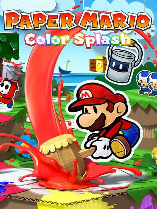 Paper Mario: Color Splash cover art