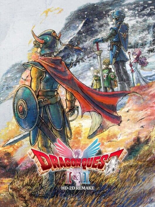 Dragon Quest I & II HD-2D Remake cover art