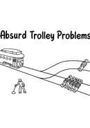 Absurd Trolley Problems cover art