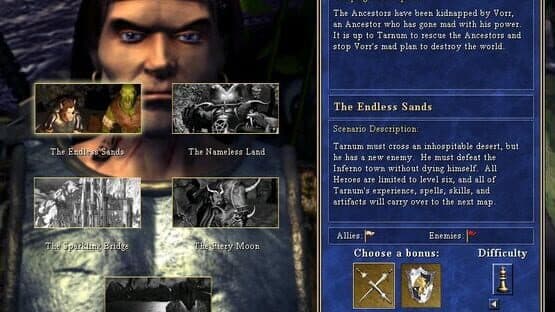 Heroes Chronicles: The Fiery Moon screenshot 1