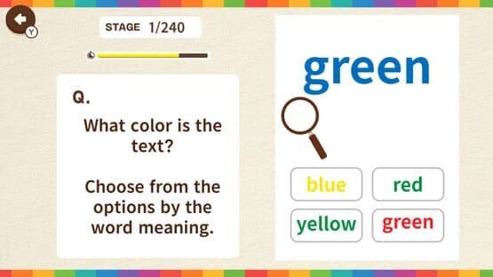 Color Mismatch Brain Quiz screenshot 4
