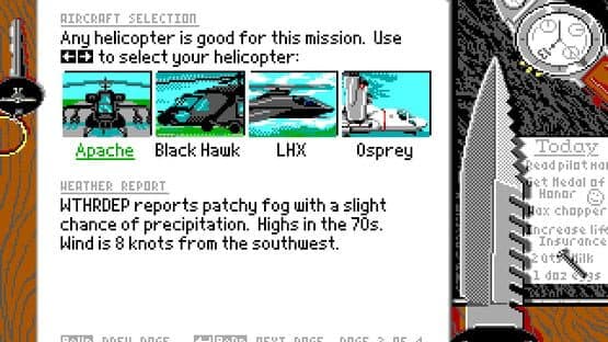 LHX: Attack Chopper screenshot 3