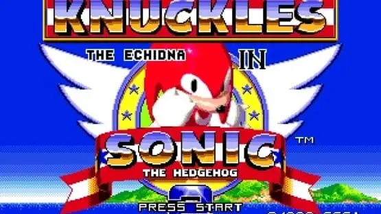 Knuckles the Echidna in Sonic the Hedgehog 2 screenshot 1