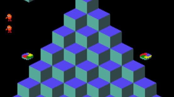 Q*bert screenshot 2