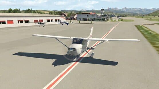 X-Plane 11: FlyLogic Airport Bern-Belp screenshot 1
