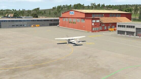 X-Plane 11: FlyLogic Airport Bern-Belp screenshot 4