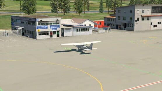 X-Plane 11: FlyLogic Airport Bern-Belp screenshot 3