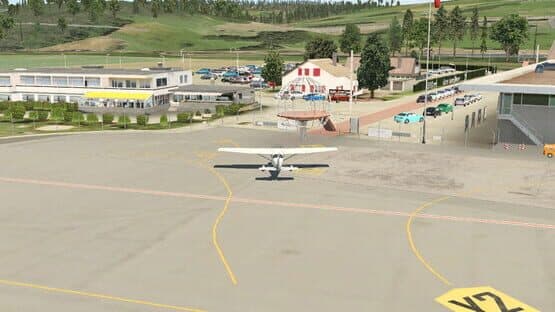X-Plane 11: FlyLogic Airport Bern-Belp screenshot 2