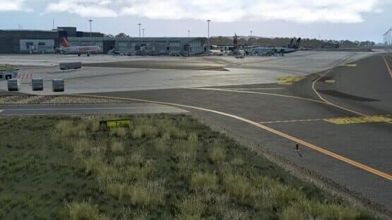 X-Plane 11: JustAsia - LIEE: Cagliari Elmas Airport screenshot 4