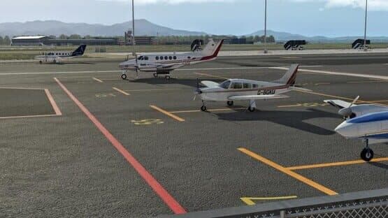 X-Plane 11: JustAsia - LIEE: Cagliari Elmas Airport screenshot 6