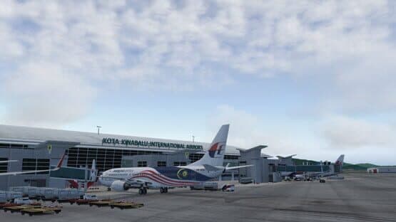 X-Plane 11: JustAsia - WBKK: Kota Kinabalu Airport screenshot 5