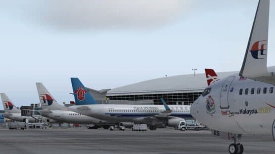 X-Plane 11: JustAsia - WBKK: Kota Kinabalu Airport screenshot 6