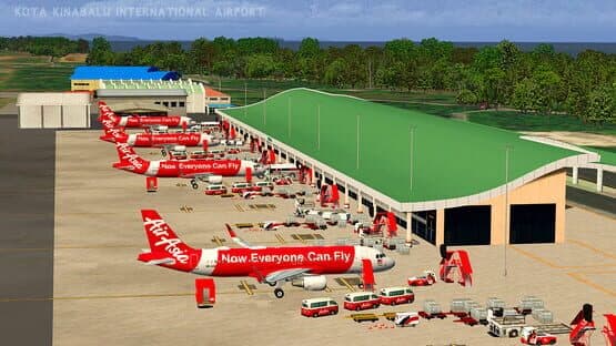 X-Plane 11: JustAsia - WBKK: Kota Kinabalu Airport screenshot 3