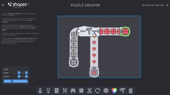 shapez.io: Puzzle DLC screenshot 1