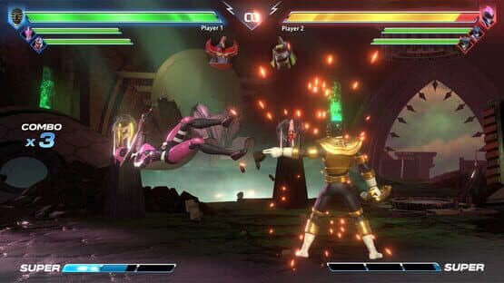 Power Rangers: Battle for the Grid - Trey of Triforia: Gold Zeo Ranger screenshot 4